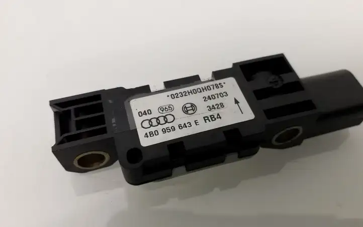 Audi A3/S3 8L (2000 - 2003) 4B0959643E Датчик удара SRS — фото 4