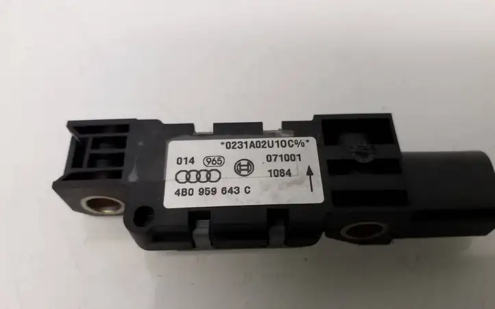 Audi A6 S6 C5 4B (1997 - 2001) 4B0959643C Датчик удара SRS — фото 4