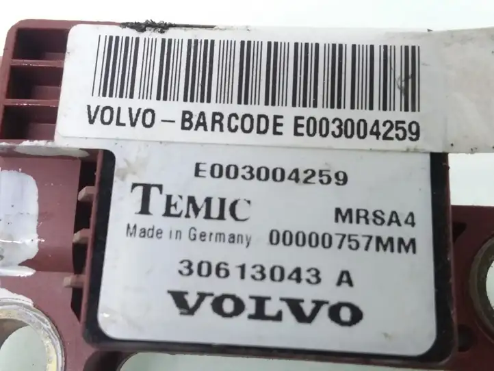 Volvo S40, V40 (2000 - 2004) 30613043A Датчик удара SRS — фото 3
