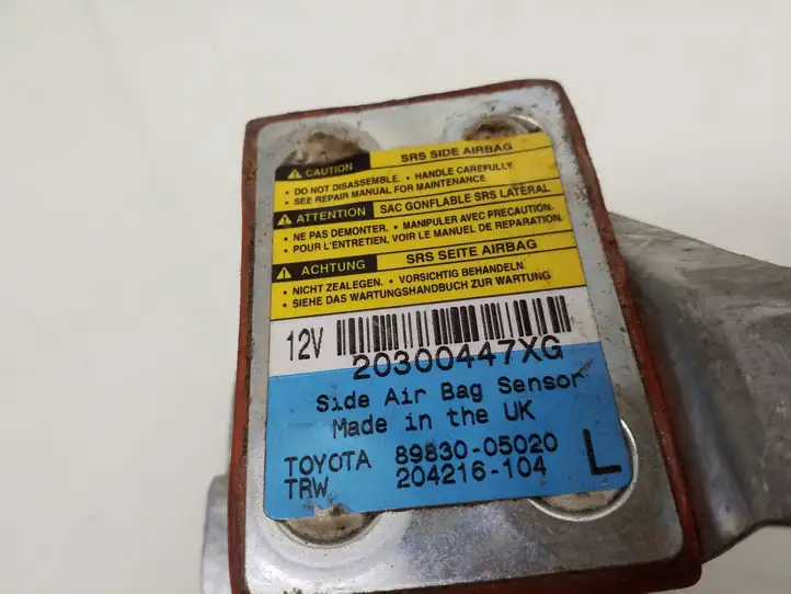 Toyota Avensis T220 (2000 - 2003) 8983005020 Датчик удара SRS — фото 3