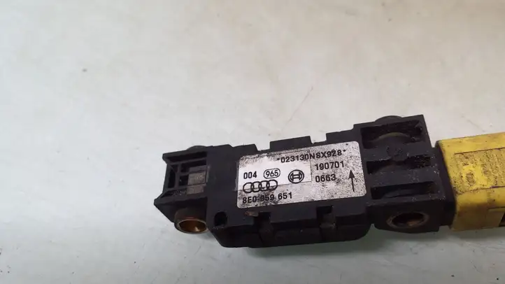 Audi A4 S4 B6 8E 8H (2000 - 2006) 8E0959651 Датчик удара SRS — фото 3