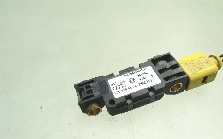 Audi A4 S4 B6 8E 8H (2000 - 2006) 8E0959643A Датчик удара SRS — фото 2
