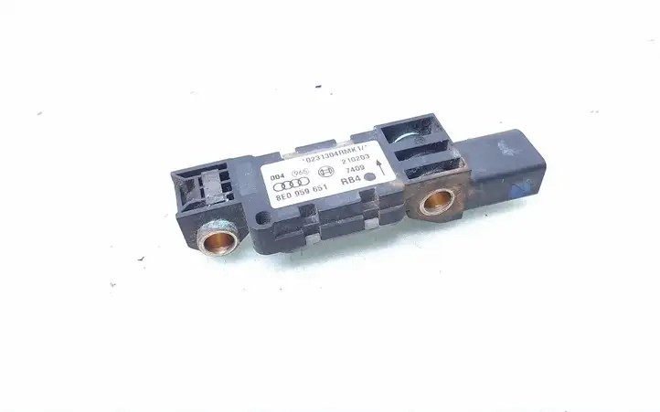Audi A4 S4 B6 8E 8H (2000 - 2006) 8E0959651 Датчик удара SRS — фото 1