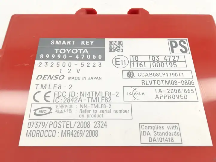 Toyota Prius (XW30) (2009 - 2015) 8999047060 Блок бесключевого доступа — фото 3