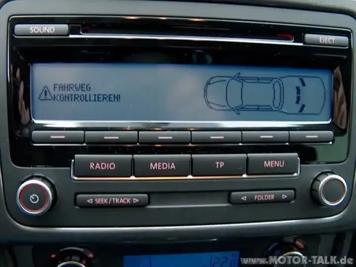Volkswagen PASSAT B6 (2005 - 2010) 1K0035186AA Магнитола / мультимедийная система — фото 1