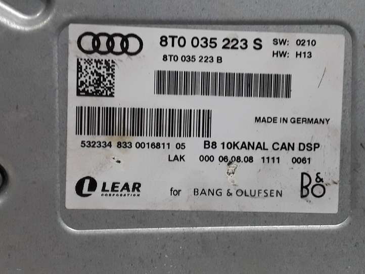 Audi A5 (2007 - 2011)  8T0035223S Звукоусилитель