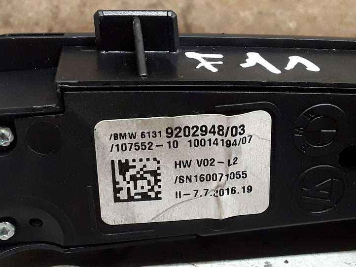 BMW 5 F10 F11 (2009 - 2016)  9202948 Другие включатели / ручки/ переключатели