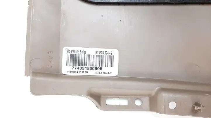 Chrysler Town & Country V (2007 - 2010) P04680902AI Подушка безопасности пассажира — фото 4