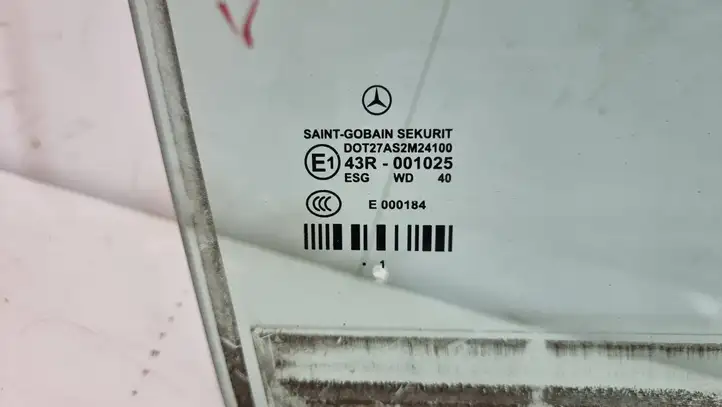 Mercedes-Benz E W212 (2009 - 2016) 43R001025 Стекло задней двери — фото 3
