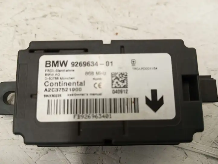 BMW 3 F30 F35 F31 (2012 - 2018) 926963401 Блок управления сигнализацией — фото 1