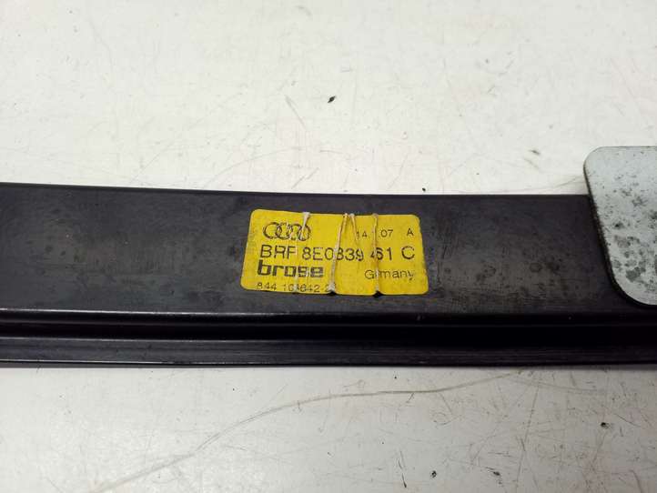 Audi A4 (2004 - 2009)  8E0839461CX  Механизм для электрического подъема окон задней двери (без двигателя)