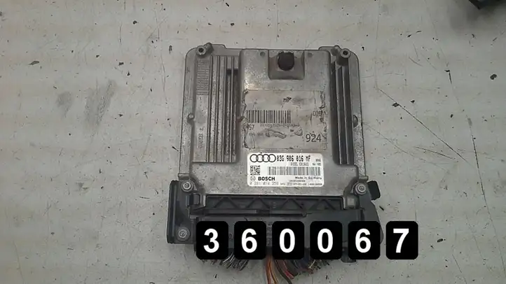 Audi A6 S6 C6 4F (2004 - 2008) 2000d automatas 03g906016mf 0281014259 Блок управления двигателем (ЭБУ) — фото 1