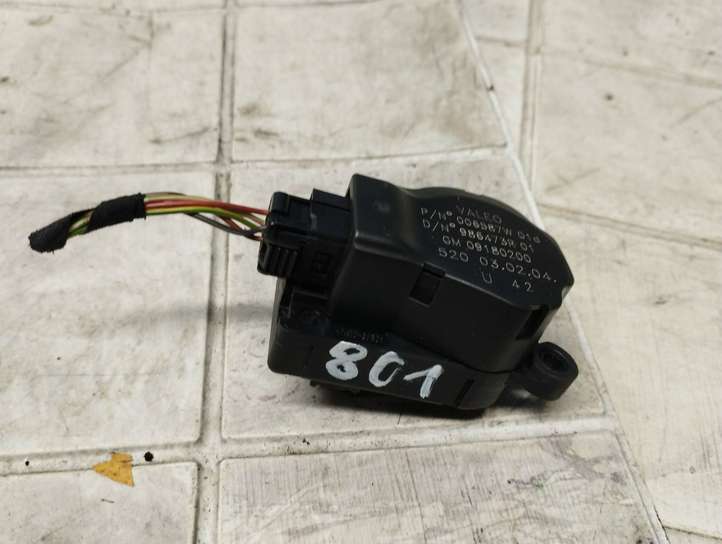 Saab 9-3 Ver2 (2003 - 2007)  09180200 Двигатель задвижки потока воздуха