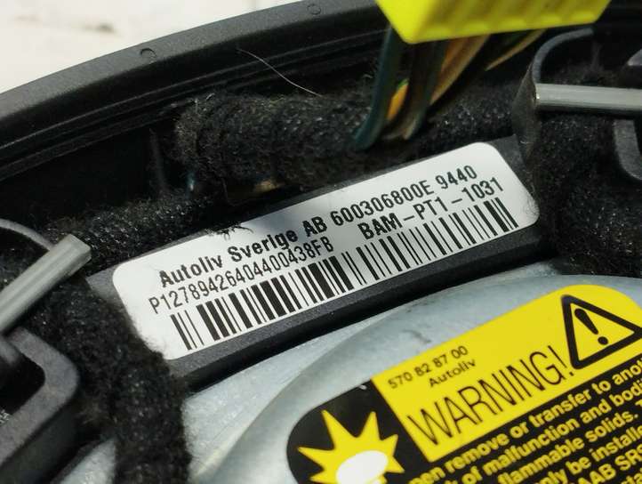 Saab 9-3 Ver2 (2003 - 2007)  600306800E Подушка безопастности руля