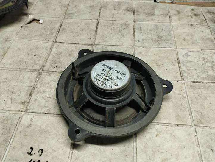 Nissan Almera Tino (2000 - 2006)  28156AV700 Громкоговоритель (громкоговорители) в передних дверях