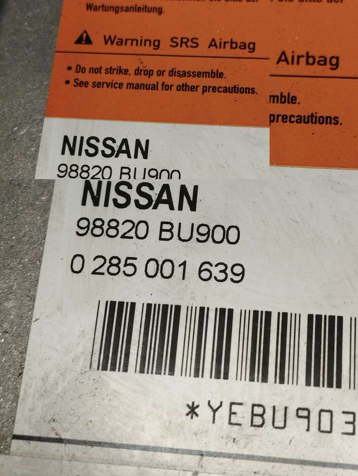 Nissan Almera Tino (2000 - 2006)  98820BU900 Блок управления надувных подушек