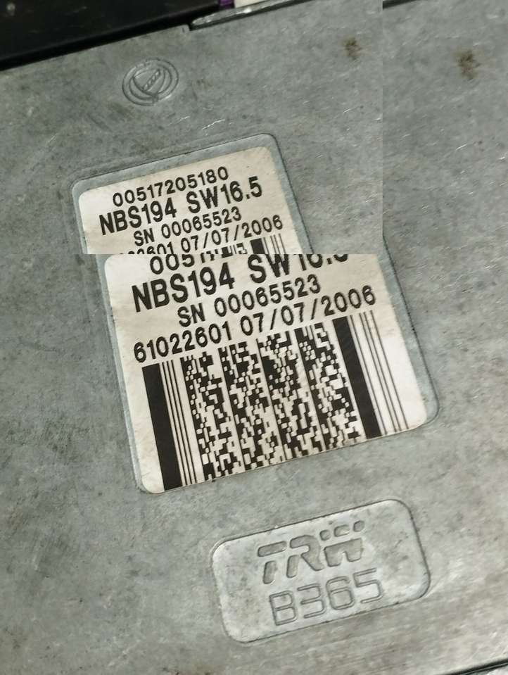 Fiat Croma (2005 - 2011)  00517205180 Замок руля