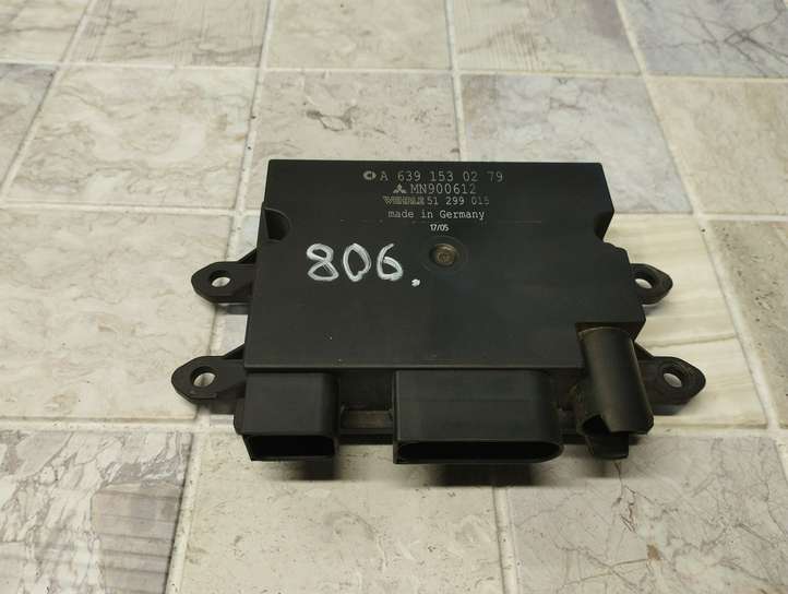 Mitsubishi Colt (2004 - 2008)  A6391530279 Реле подогрева свеч