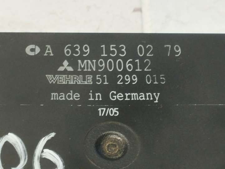 Mitsubishi Colt (2004 - 2008)  A6391530279 Реле подогрева свеч