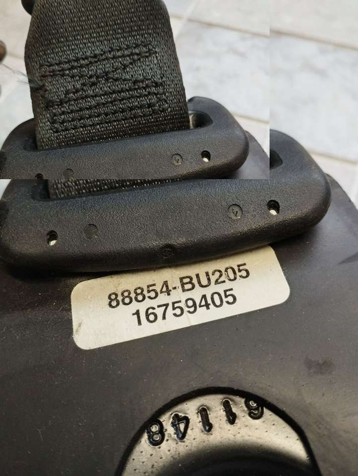 Nissan Almera Tino (2000 - 2006)  88854BU205 Средний ремень безопасности ()