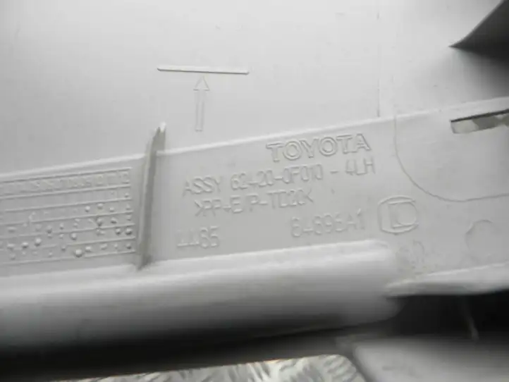 Toyota Verso (2012 - 2015) 624200F0104LH Верхняя обшивка стойки B — фото 3