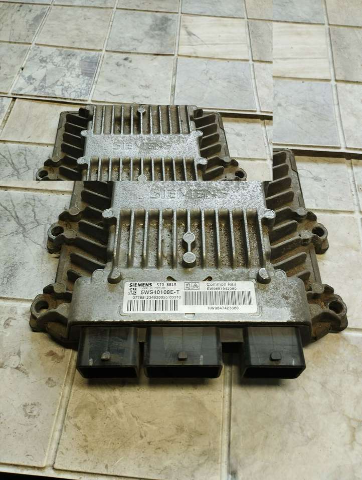 Citroen Berlingo (2003 - 2007)  5WS40108ET Блок управления двигателя