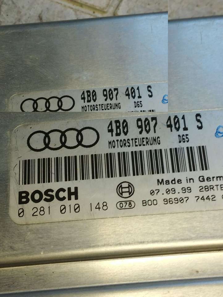 Audi A6 (1997 - 2001)  4B0907401S Блок управления двигателя