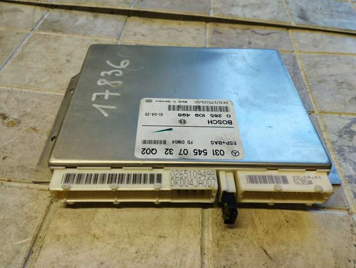 Mercedes-Benz E W210 (1995 - 2002)  0315450732Q02 Блок управления ABS