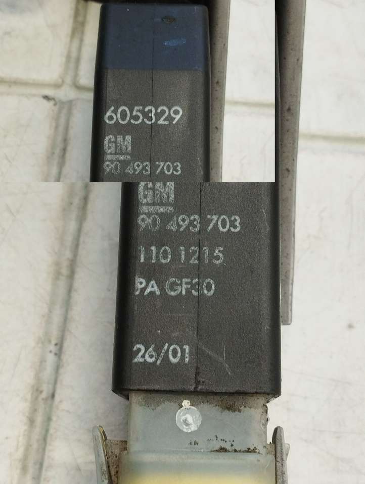 Opel Omega (1999 - 2004)  90493703 Замок задней двери