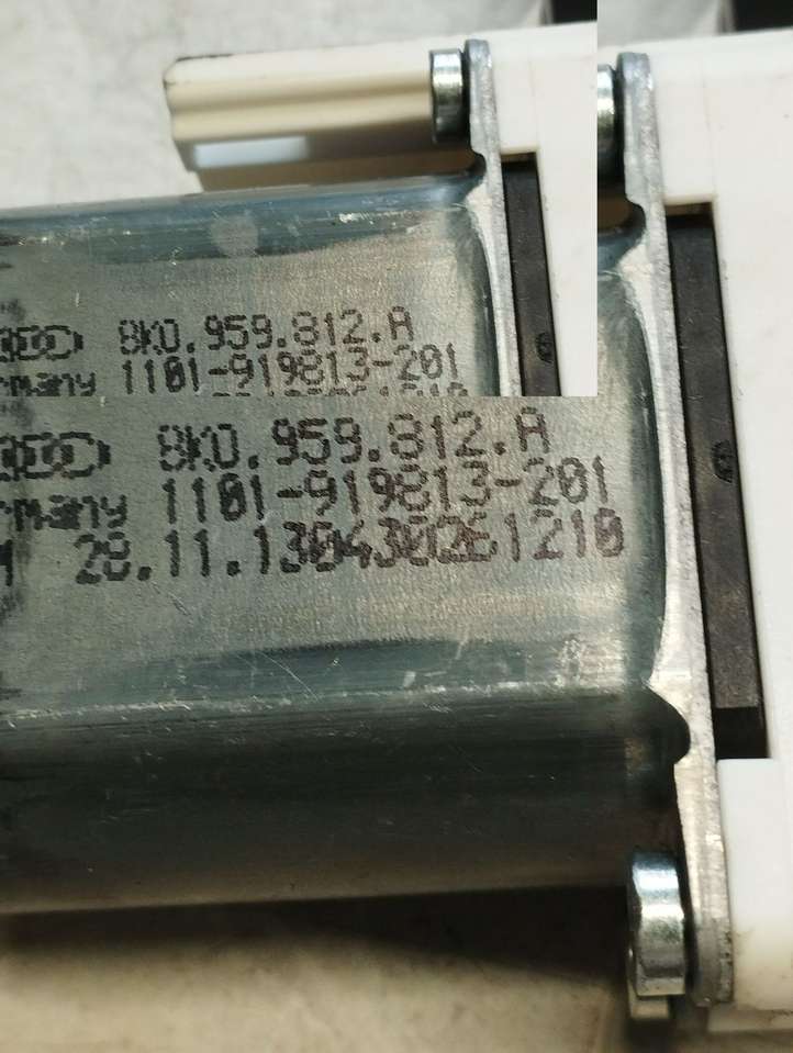 Audi A6 (2011 - 2014)  8K0959812A Механизм подъема окон задней двери
