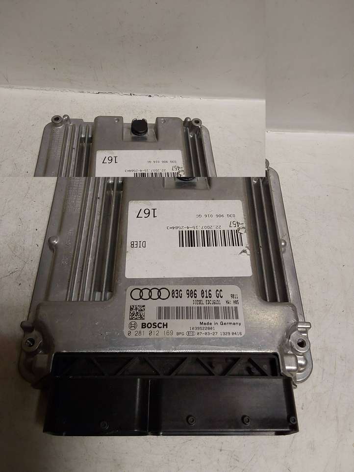Audi A6 (2004 - 2008)  03G906016GC Блок управления двигателя