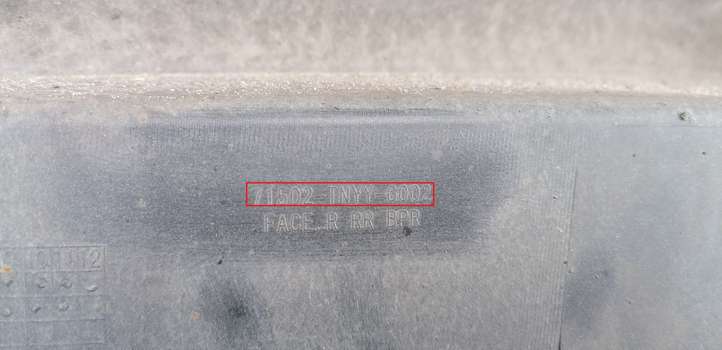 Honda CR-V (2017 - 2022)  71502TNYYG002 Нижняя часть бампера (губа)