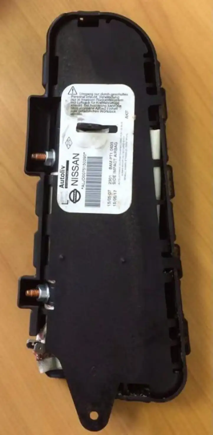 Nissan Qashqai (2010 - 2013) 2301BAMPT10635 Боковая подушка безопасности (стойка) — фото 2