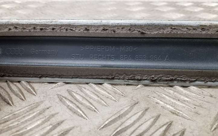 Audi A3/S3 8P (2008 - 2013)  8P4853964A  Отделка дверей (молдинги) задней двери