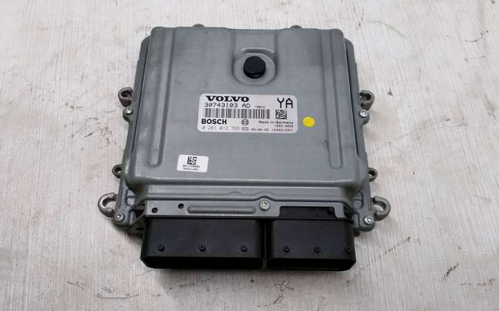 Volvo S80 (2004 - 2006)  0281012765 Блок управления двигателя