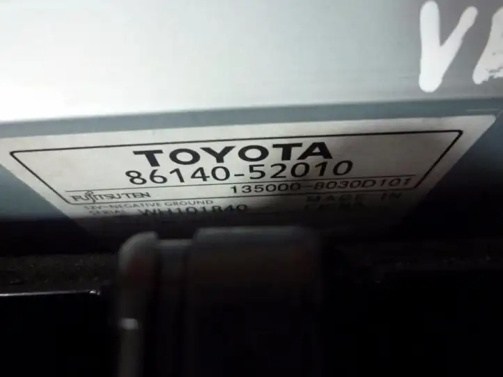 Toyota Verso (2009 - 2012) 8614025010 Магнитола / мультимедийная система — фото 2