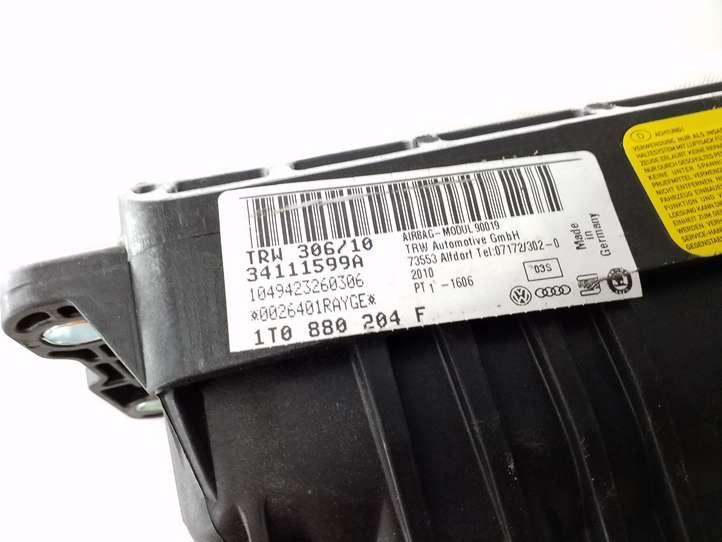 Volkswagen Touran I (2003 - 2010)  1T0880204F Подушка безопастности пассажира