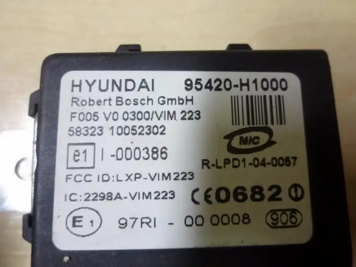 Hyundai Tucson JM (2004 - 2009) 95420H1000 Блок иммобилайзера — фото 3