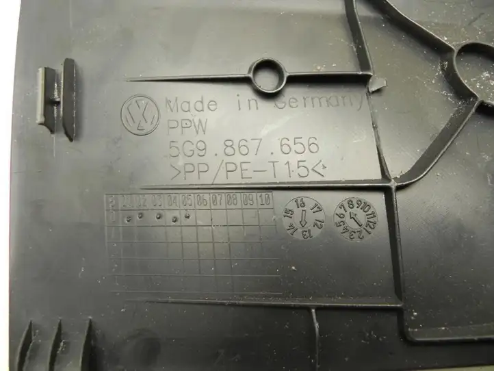 Volkswagen Golf VII (2013 - 2019) 5G9867656 Передняя боковая обшивка салона — фото 3