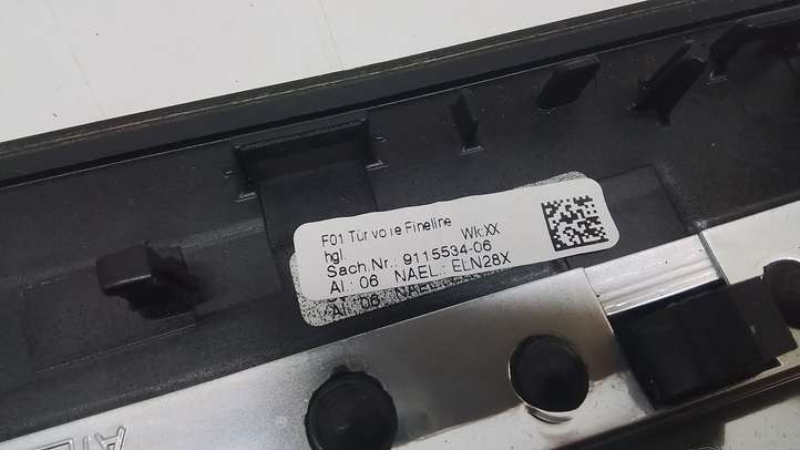 BMW 7 F01 F02 F03 F04 (2008 - 2016)  9115534 Другая деталь отделки пере́дней дверей