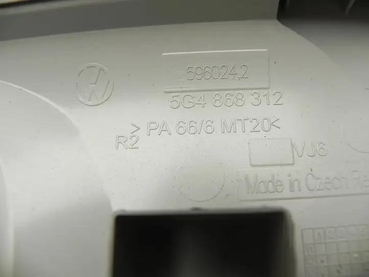 Volkswagen Golf VII (2013 - 2019) 5G4867244 Верхняя обшивка стойки B — фото 2