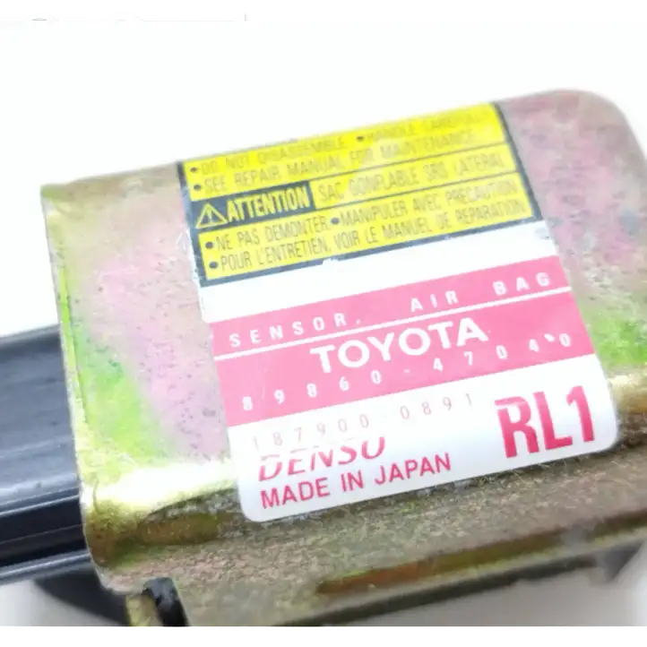 Toyota Prius (XW20) (2003 - 2009) 8986047040 Датчик удара SRS — фото 6