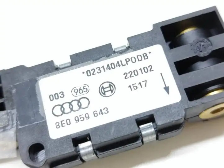 Audi A4 S4 B6 8E 8H (2000 - 2006) 8E0959643 Датчик удара SRS — фото 5