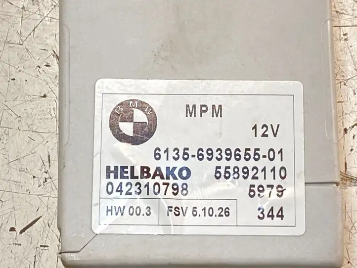 BMW 5 E60 E61 (2004 - 2010) 6135693965501 Блок управления MPM — фото 4