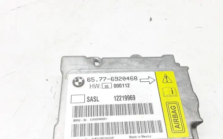 BMW 7 E65 E66 (2001 - 2008) 65776920468 Датчик удара SRS — фото 2