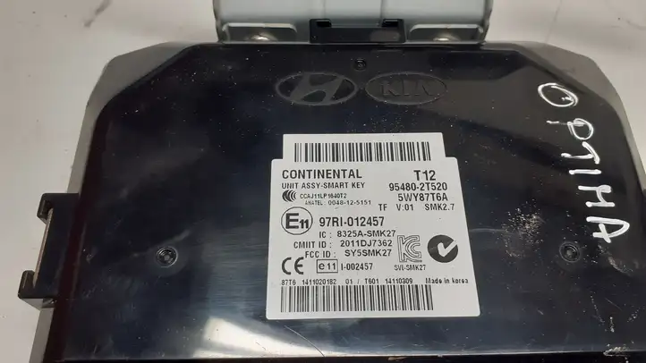 Kia Optima (2013 - 2015) Блок бесключевого доступа — фото 2