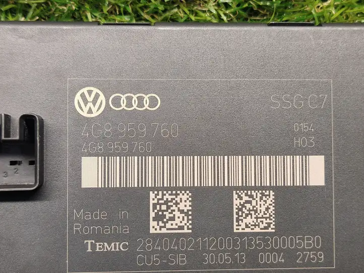 Audi A6 C7 (2011 - 2014) 4G8959760 Блок управления сиденьем — фото 2