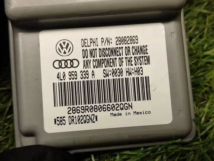 Audi Q7 4L (2005 - 2009) 4L0959339A Блок управления сиденьем — фото 2