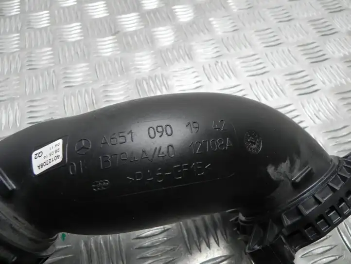 Mercedes-Benz C AMG W205 (2014 - ) A6510901942 Трубка подачи воздуха — фото 2