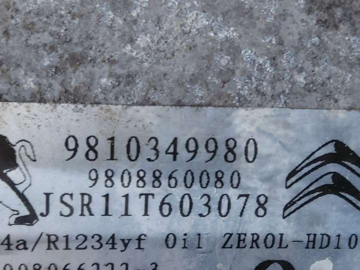 Citroen Berlingo (2018 - )  9810349980 Компрессор (насос) кондиционера воздуха